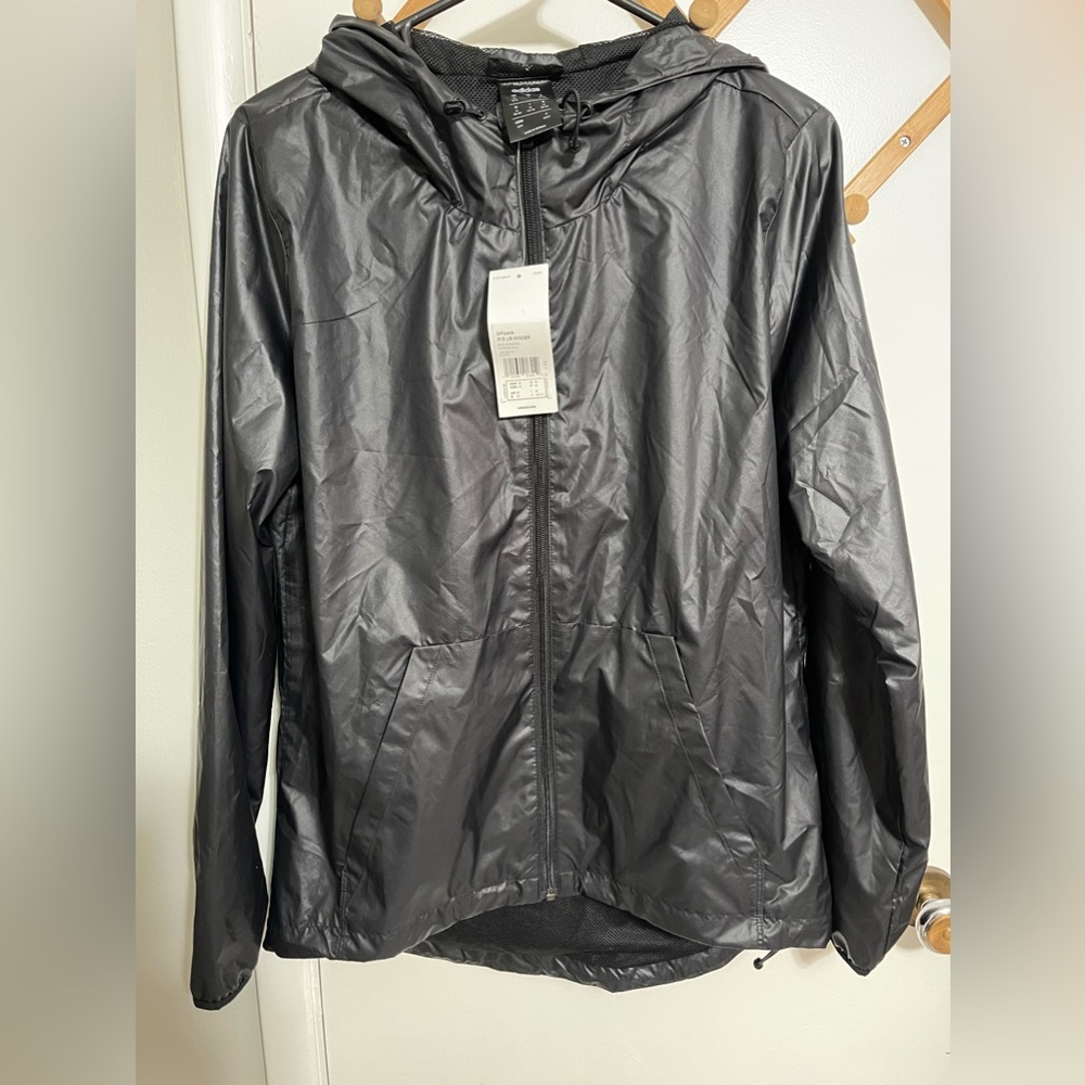 Adidas Women's Essentials Linear Windbreaker Jacket - Picture 2 of 9